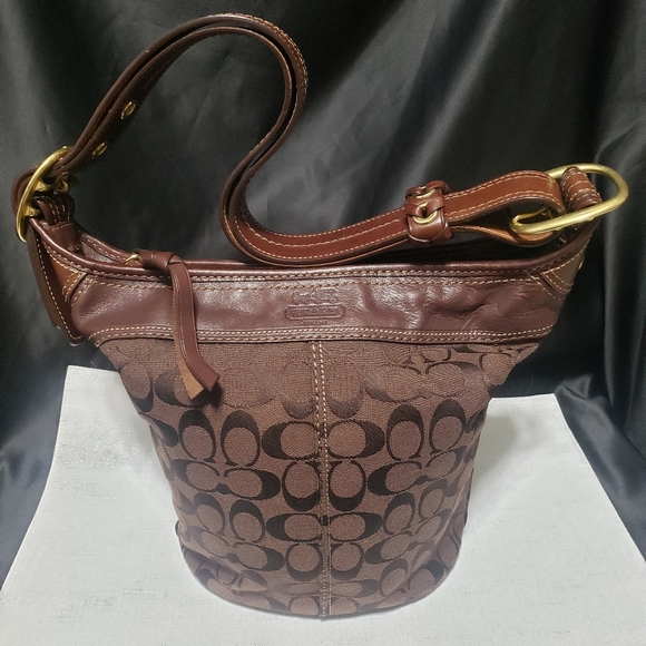 Coach Handbags - Coach Bleecker Duffle Bucket Bag Authentic